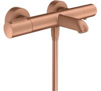 hansgrohe AXOR Citterio M Thermostat de bain pour montage apparent, 2 consommateurs, 34435310, Couleur: Or rouge brossé