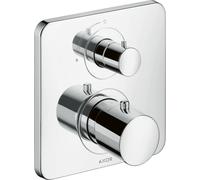 hansgrohe AXOR Citterio M thermostat encastré avec vanne d'arrêt, 34705000, Couleur: chrome