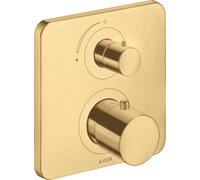 hansgrohe AXOR Citterio M thermostat encastré avec vanne d'arrêt, 34705250, Couleur: Optique or brossé