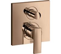 hansgrohe AXOR Citterio Mitigeur bain douche encastré, 39455300, Couleur: Rouge poli or
