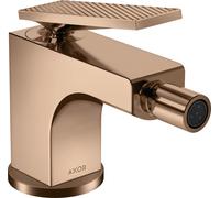 Hansgrohe hansgrohe Mitigeur monocommande bidet Axor Citterio A 110mm, m HG, tirette, Rs, pour or Quantité:1