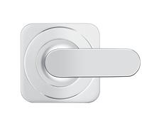hansgrohe AXOR Citterio mitigeur lavabo 3 trous encastré pour montage mural avec bec verseur 166 mm, béqu'illes et rosaces, 34313000, Couleur: chrome