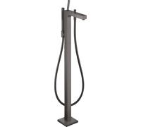 hansgrohe AXOR Citterio Mitigeur monocommande de baignoire au sol AXOR Citterio, 39451340, Couleur: Chrome noir brossé