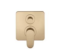 hansgrohe AXOR Citterio Mitigeur monocommande de baignoire encastré, 34425140, Couleur: Bronze brossé