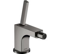 hansgrohe AXOR Citterio Mitigeur monocommande de bidet AXOR Citterio, garniture de vidage, 39210330, Couleur: Chrome noir poli