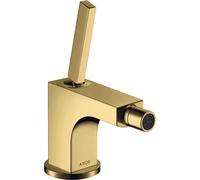 hansgrohe AXOR Citterio Mitigeur monocommande de bidet AXOR Citterio, garniture de vidage, 39210990, Couleur: Optique en or poli