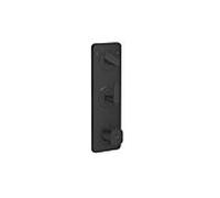 hansgrohe Axor Citterio module thermostat C 49700670 sans structure, noir mat, encastré, avec plaque
