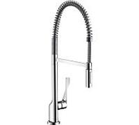 hansgrohe Axor Citterio Robinet de cuisine 39840000 semi Pro , bec orientable, chromé
