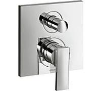 hansgrohe Axor Citterio set de finition 39455000 mitigeur bain-marie à encastrer, avec poignée à levier, chromé