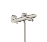 hansgrohe AXOR Citterio Thermostat de bain pour montage apparent, 36140800, Couleur: Acier inoxydable Optic