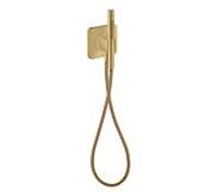hansgrohe Axor Citterio Unité C Porter 49626250 120/120 softsquare, avec douchette 2jet, Optique Or Brossé
