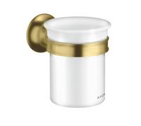 hansgrohe AXOR Coupe de brosse à dents Montreux, 42134950, Couleur: laiton brossé