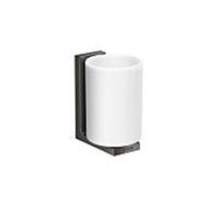 Hansgrohe AXOR UNIVERSAL – Godet à dents rectangulaire, métal verre blanc 42604330
