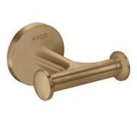 hansgrohe Axor crochet à main 42812140 double, montage mural, bronze brossé