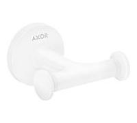 hansgrohe Axor crochet à main 42812700 double, montage mural, blanc mat