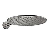 hansgrohe Axor douche de tête 26034330 avec bras de douche, montage mural, chrome noir poli