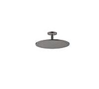 hansgrohe AXOR ShowerSolutions pomme de douche 350 1 jet, raccordement au plafond, 26035340, Couleur: Chrome noir brossé