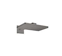 hansgrohe Axor douche de tête 35278340 avec bras de douche, rosace carrée, chrome noir brossé