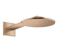 hansgrohe Axor douche de tête 35284310 avec bras de douche, or rouge brossé