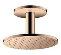 hansgrohe Axor douche de tête 35297300 avec raccordement au plafond, or rouge poli