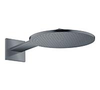 hansgrohe Axor douche de tête 35300340 avec bras de douche, chrome noir brossé