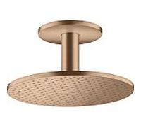 hansgrohe Axor douche de tête 35301310 avec raccordement au plafond, or rouge brossé