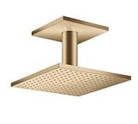 hansgrohe Douche de tête Axor 35308140 avec raccordement au plafond, bronze brossé