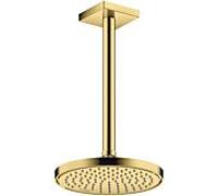 hansgrohe Axor douche de tête 35383990 montage au plafond ou au mur, optique or poli