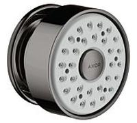 hansgrohe Axor douche latérale 28464330 rosace ronde, pivotante , 1jet, chrome noir poli
