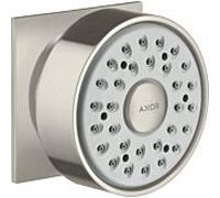 hansgrohe Axor douche latérale 28469800 rosace carrée, pivotante , 1jet, aspect inox