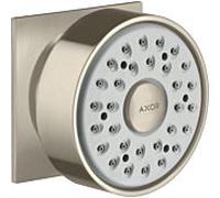 Hansgrohe Hansgrohe Axor douchette latérale d'angle ros., pivotante, 1 jet, nickel brossé Quantité:1