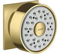 hansgrohe Axor douche latérale 28469950 rosace carrée, pivotante , 1jet, laiton brossé