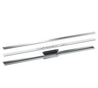 hansgrohe AXOR Drain Set de finition caniveau, 1200mm pour montage mural, 42529000, Couleur: chrome