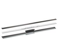 hansgrohe AXOR Drain Set de finition caniveau, 1200mm pour montage mural, 42529340, Couleur: Chrome noir brossé