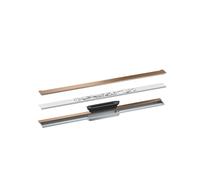 hansgrohe AXOR Drain Set de finition caniveau, 800mm pour montage mural, 42526310, Couleur: Or rouge brossé
