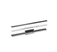 hansgrohe AXOR Drain Set de finition caniveau, 800mm pour montage mural, 42526340, Couleur: Chrome noir brossé