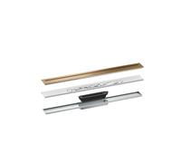 hansgrohe Drain caniveau de douche 42520140 700 mm, kit prêt à l'emploi, libre dans la pièce, bronze brossé
