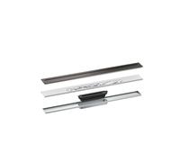 hansgrohe AXOR Drain, set de finition pour caniveau, 700mm, 42520340, Couleur: Chrome noir brossé
