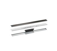 hansgrohe AXOR Drain, set de finition pour caniveau, 800mm, 42521340, Couleur: Chrome noir brossé
