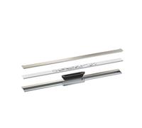 hansgrohe AXOR Drain Set de finition rigole, 900mm pour montage mural, 42527800, Couleur: Acier inoxydable Optic
