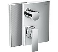 hansgrohe Axor Edge 46451000 chromé , coupe diamant, mitigeur de bain, dissimulé
