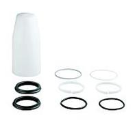 hansgrohe Axor Edge 46760000 chromé , thermostat, chromé , 2x consommateurs