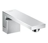 hansgrohe Axor Edge bec de bain 46411000 projection 190mm, montage mural, taille diamant, chromé