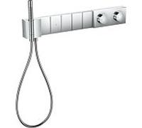 hansgrohe Axor Edge kit de montage final 46730000 module thermostatique encastrable, 5 consommateurs, chromé