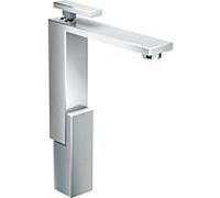 hansgrohe Axor Edge mitigeur lavabo 46031000 chromé , taille diamant, avec bonde push-open, saillie 180 mm