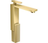 Hansgrohe hansgrohe Mitigeur monocommande lavabo 280 Axor Edge bec 180 mm, poli or brillant, diamanté Quantité:1