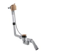 hansgrohe AXOR Exafill S kit complet, entrée de baignoire, garniture de vidage et de trop-plein, 58307310, Couleur: Or rouge brossé