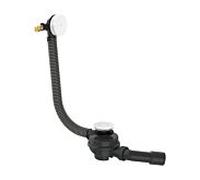Axor Flexaplus - Garniture de vidage et de trop-plein pour baignoire, longueur 85 cm, blanc mat 42541700