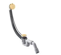 hansgrohe Flexaplus set complet 58316250 set de vidage et trop-plein, optique or brossé