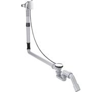 hansgrohe AXOR Flexaplus S set complet, garniture de vidage et de trop-plein, pour baignoires spéciales, 58317000, Couleur: chrome